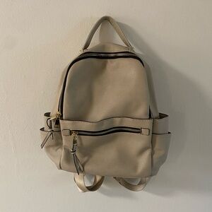 Tan Backpack